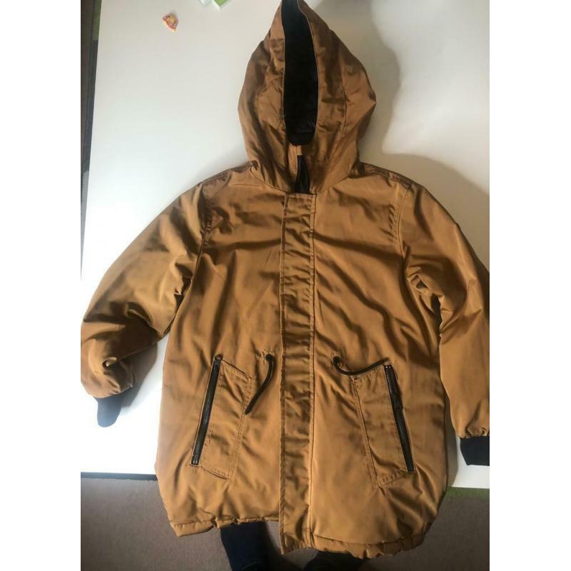 Zara reversible coat - boys age 9-10
