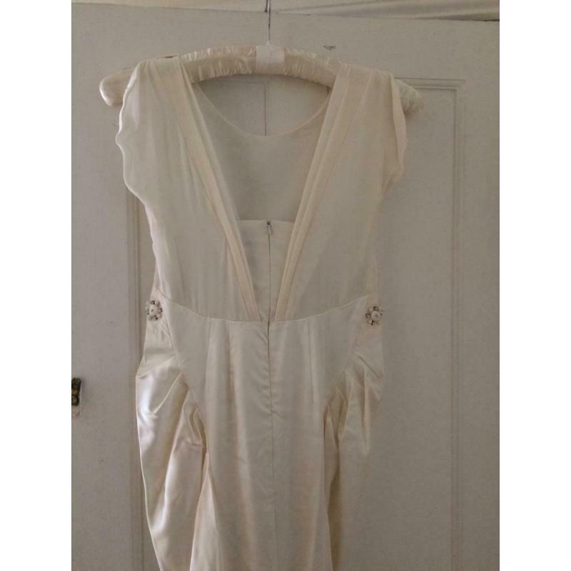 Damsel in a dress size 12 ivory wedding dress