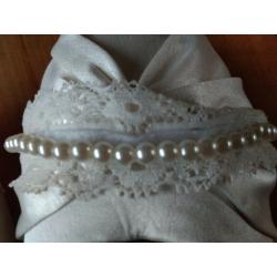 Bride/bridesmaid ivory satin shoes Size 6/7