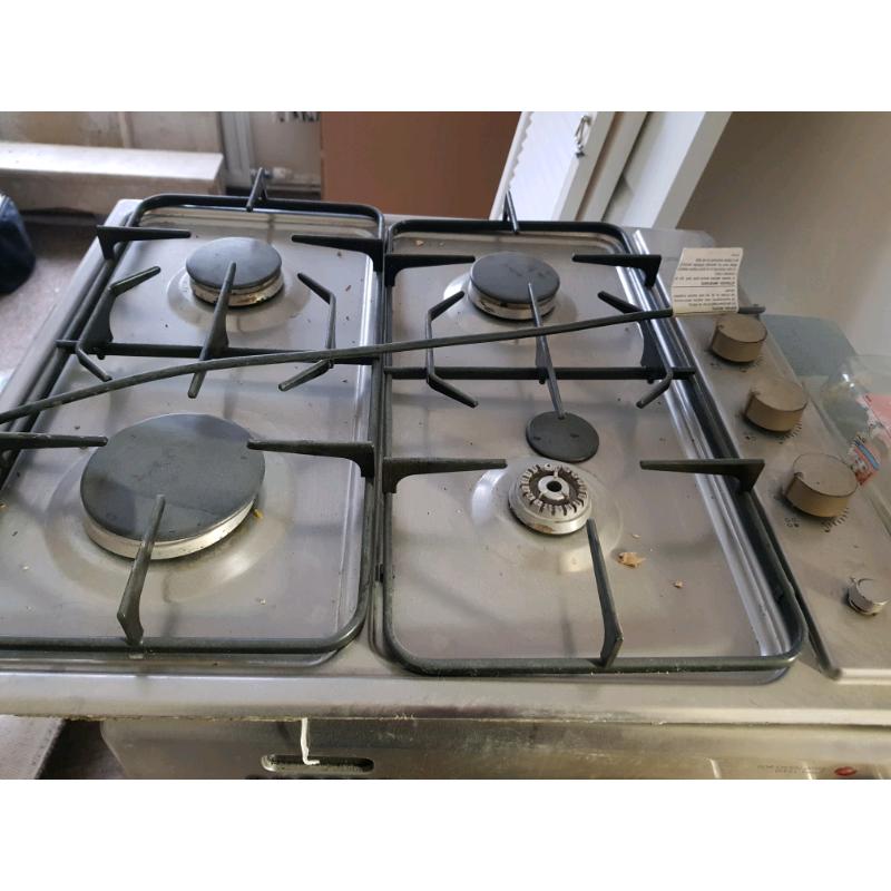 Double oven and gas hob