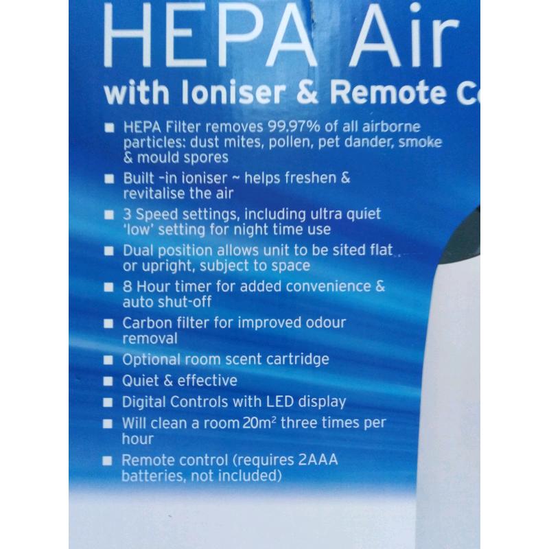 Brand new air purifier