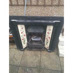 Cast iron fire