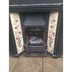 Cast iron fire
