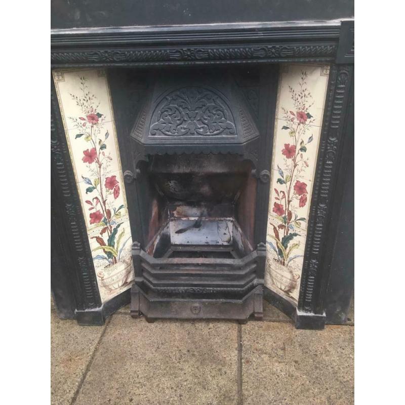 Cast iron fire