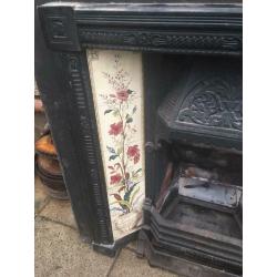 Cast iron fire
