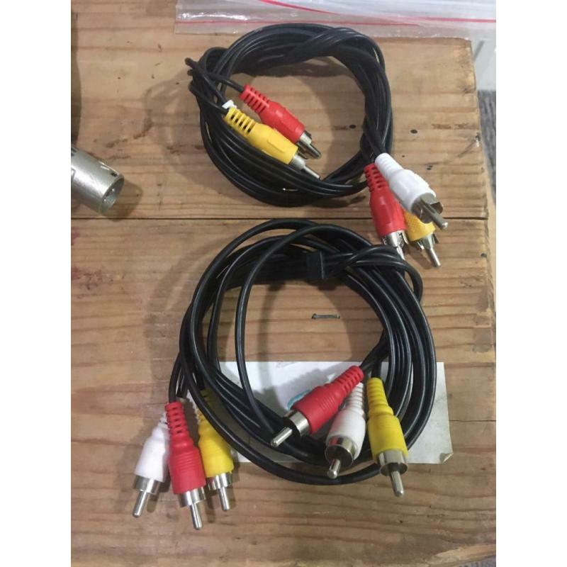 Amp sound system Mike job lot