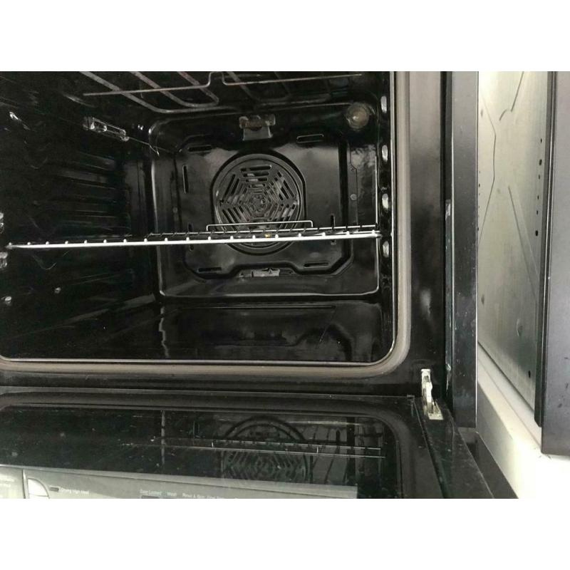 Black CDA 60cm by 60cm integrated electric grill & fan assets ovens with guarantee