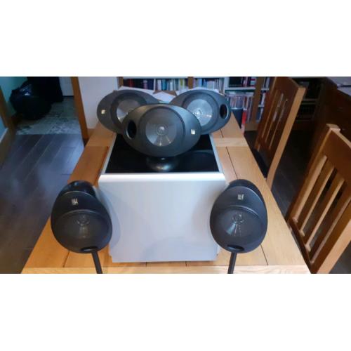 KEF KHT 2005.2 5.1 Surround Sound Speaker System