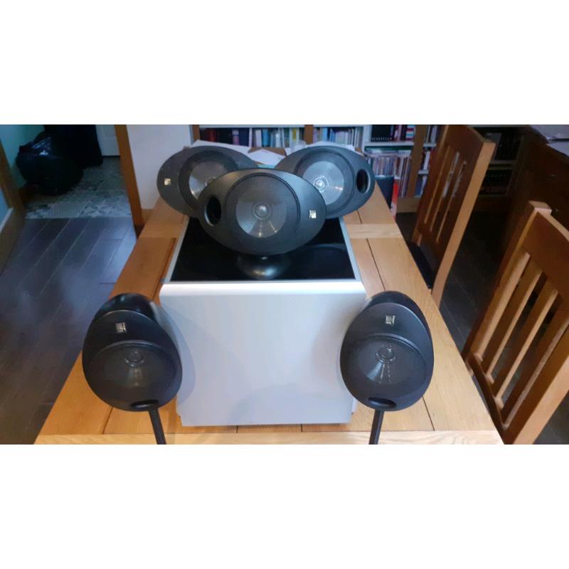 KEF KHT 2005.2 5.1 Surround Sound Speaker System