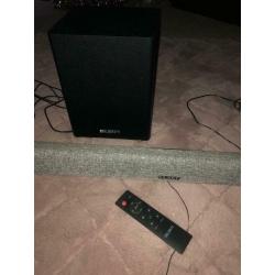 50w Bluetooth sound bar plus subwoofer