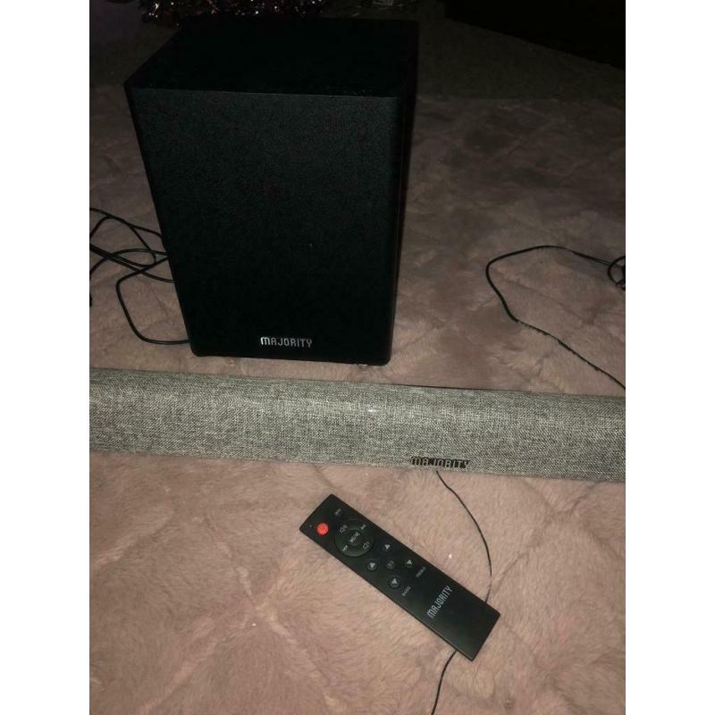 50w Bluetooth sound bar plus subwoofer