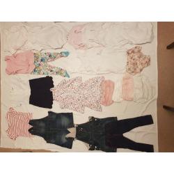 Baby girl clothes bundle & Gro bags