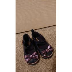 Ted baker navy shoes 3-6 months, can post