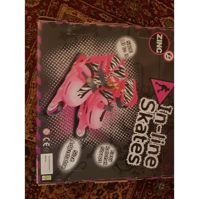 Girls roller blades