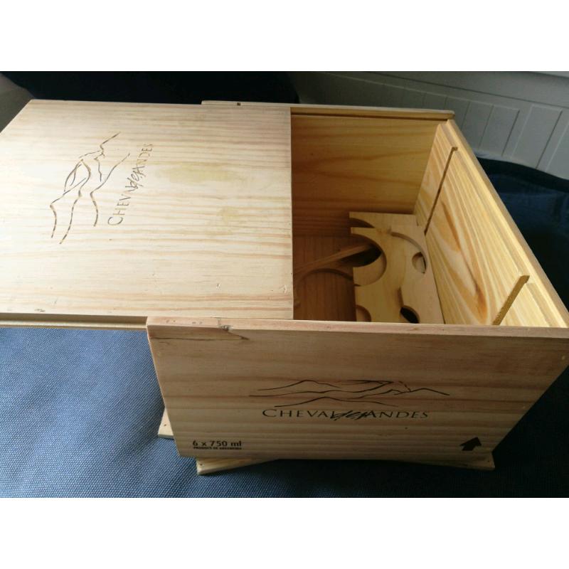 French Italian Spanish Wine Boxes