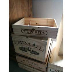 French Italian Spanish Wine Boxes