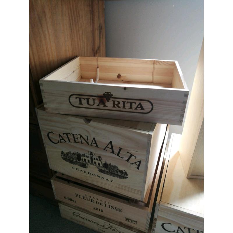 French Italian Spanish Wine Boxes