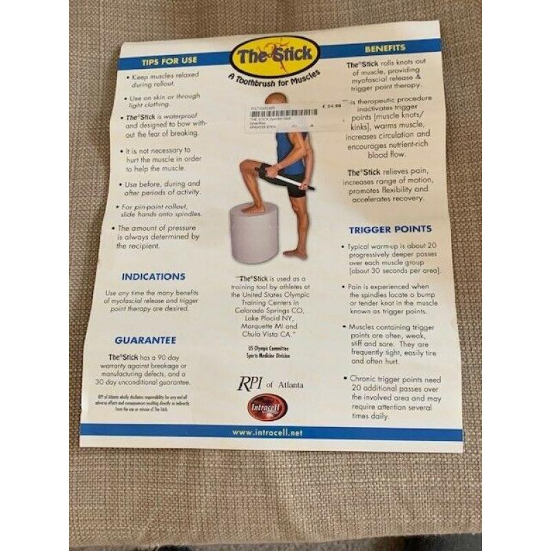 The Original Sprinter Stick 19 '' Body Massager