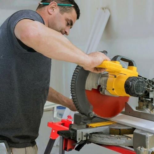 Universal Mitre Saw Stand Folding Saw Frame Compact Tool Adjustable With Wheels TL35285RE