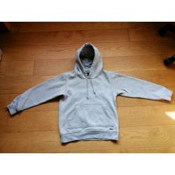Boys Grey York City Football hoodie, Excellent Condition, Size MB