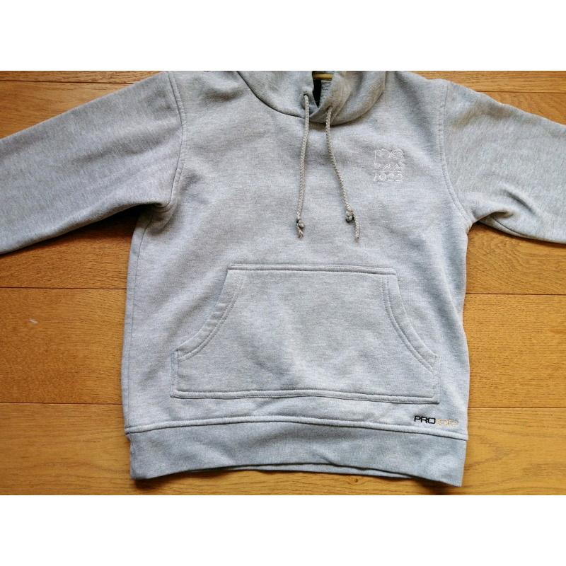 Boys Grey York City Football hoodie, Excellent Condition, Size MB