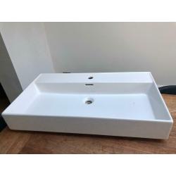 White Bathroom Basin