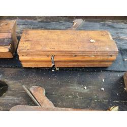 A collection of vintage hand moulding planes