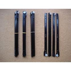 Metal drawer runners