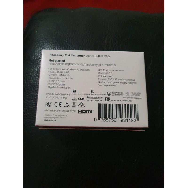 Raspberry pi 4 4gb