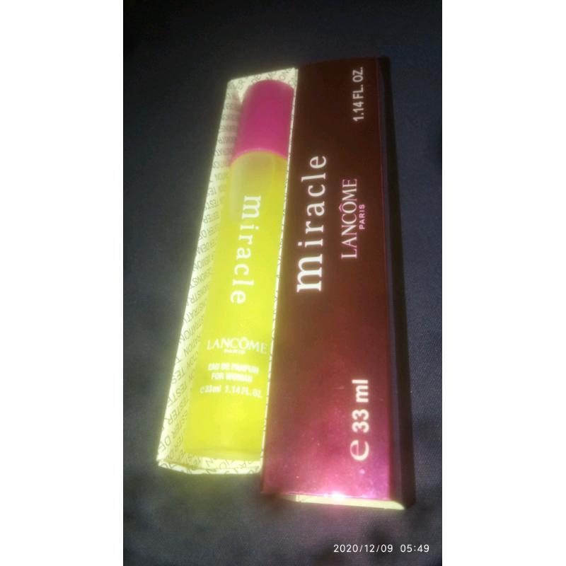 Lancome miracle perfume 33ml !!