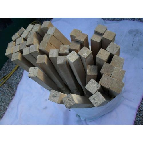 Wood spindles for stairs bannister