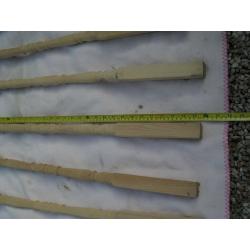 Wood spindles for stairs bannister