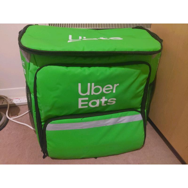 Uber Eats Bag With Expanding Pizza Pocket