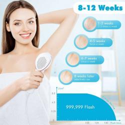 Permanent Ice Compress Painless 999,999 Flashes IPL Hair Removal Device