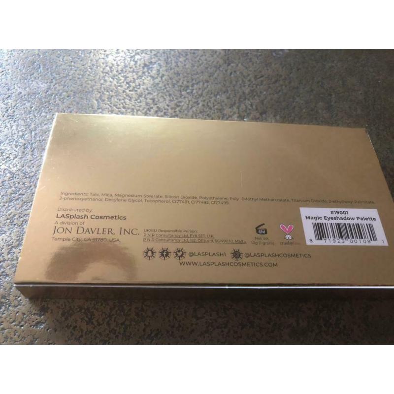 Eyeshadow palette lasplash brand new
