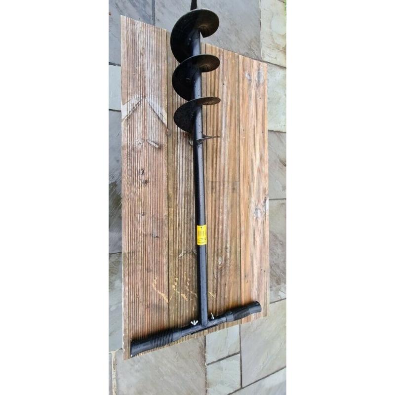 Roughneck post hole digger Auger