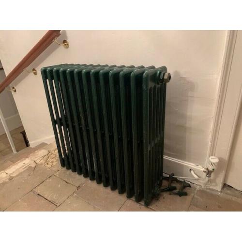 old cast iron radiator