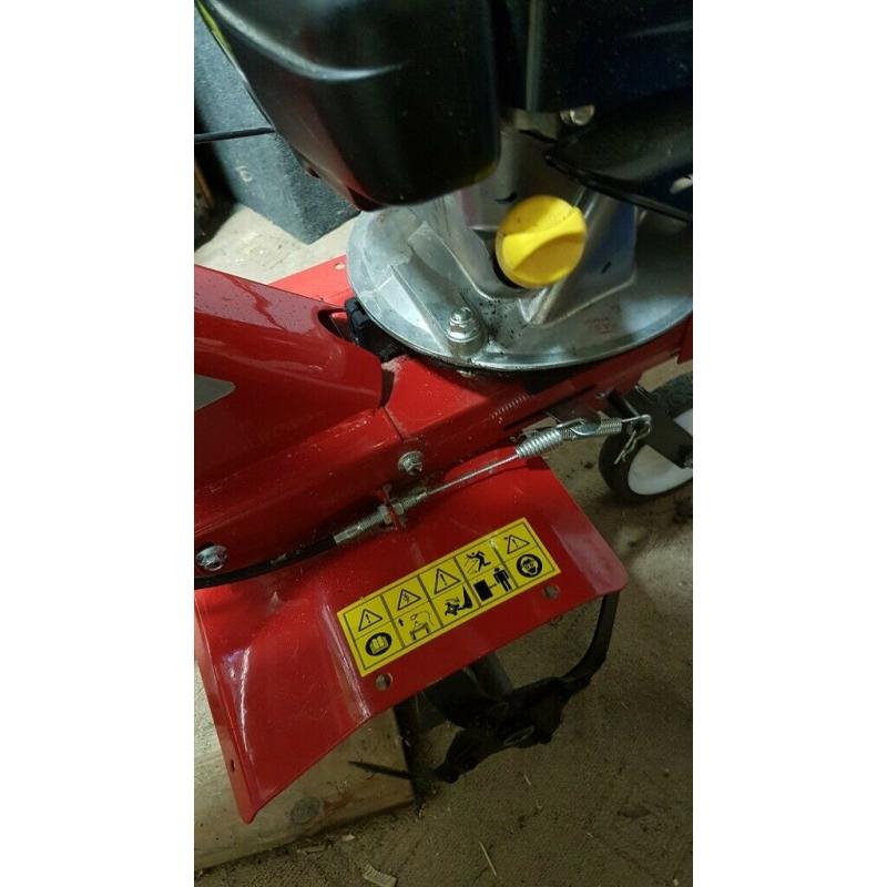 4 stroke petrol rotovator, only used twice, good condition