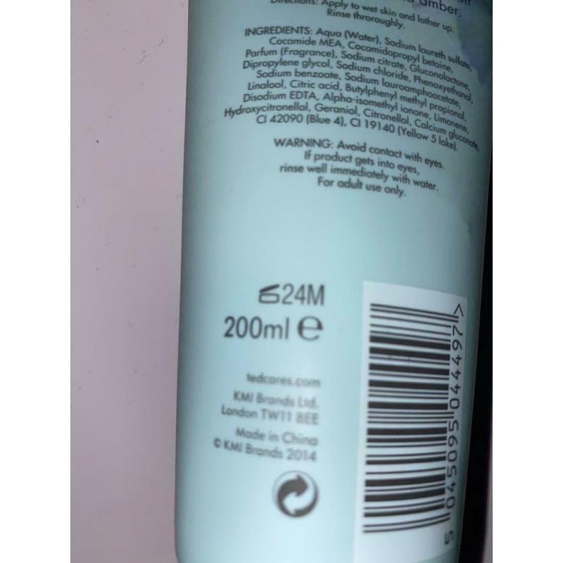 Ted baker body wash