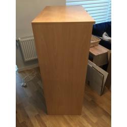 Chest of drawers with 4 extra deep drawers