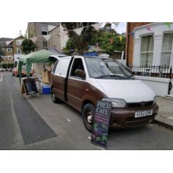 Coffee van ready to use