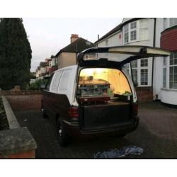 Coffee van ready to use