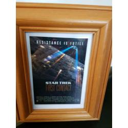Star Trek TNG 1996 Laminated ticket for First Contact