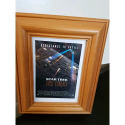 Star Trek TNG 1996 Laminated ticket for First Contact