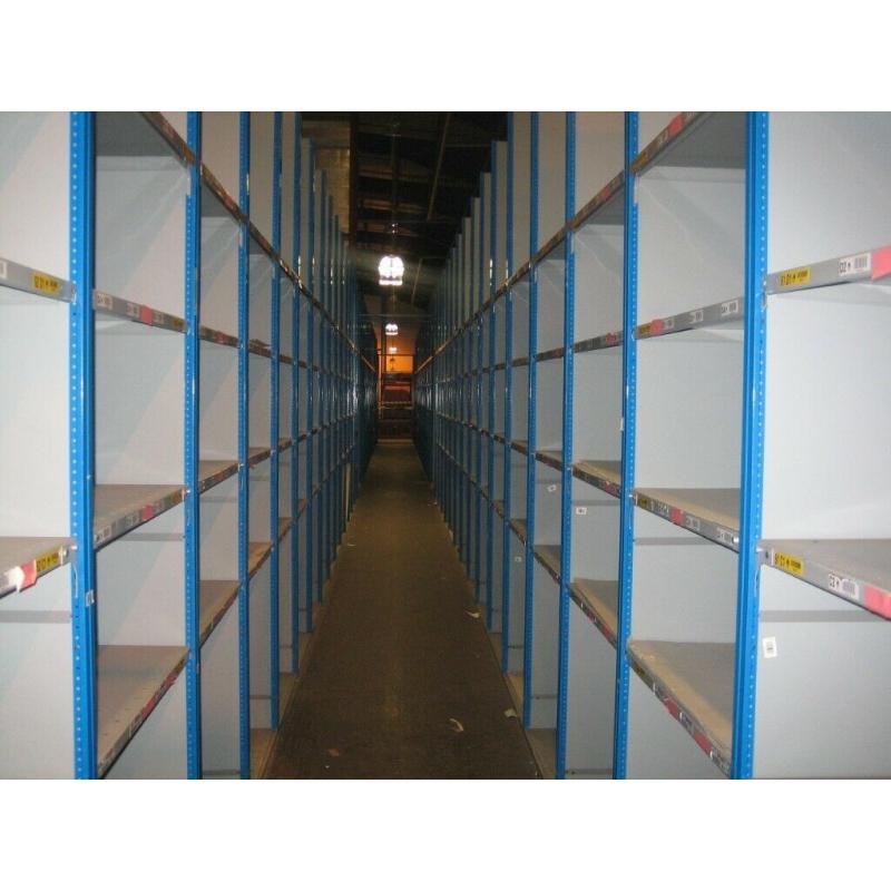 25 bays DEXION impex industrial shelving 2.4M HIGH ( storage , pallet racking )