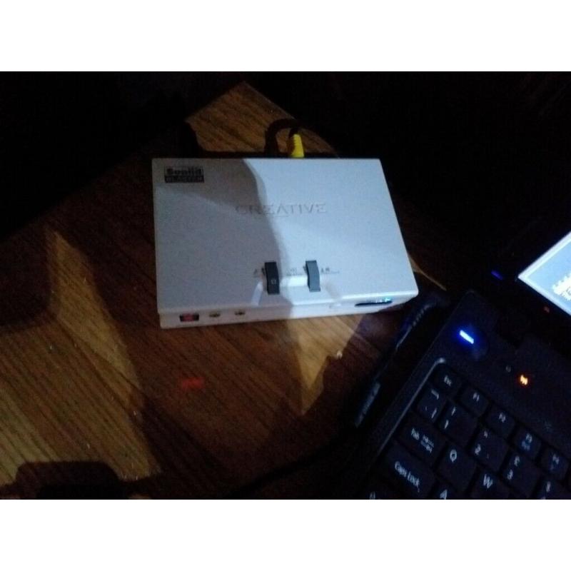 DJ Laptop Acer with 24bit Sound Blaster plus HD with over 37,500 Tunes
