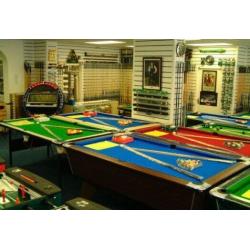 WHITE SUPREME POOL TABLES 6 BY 3 NEW IN STOCK