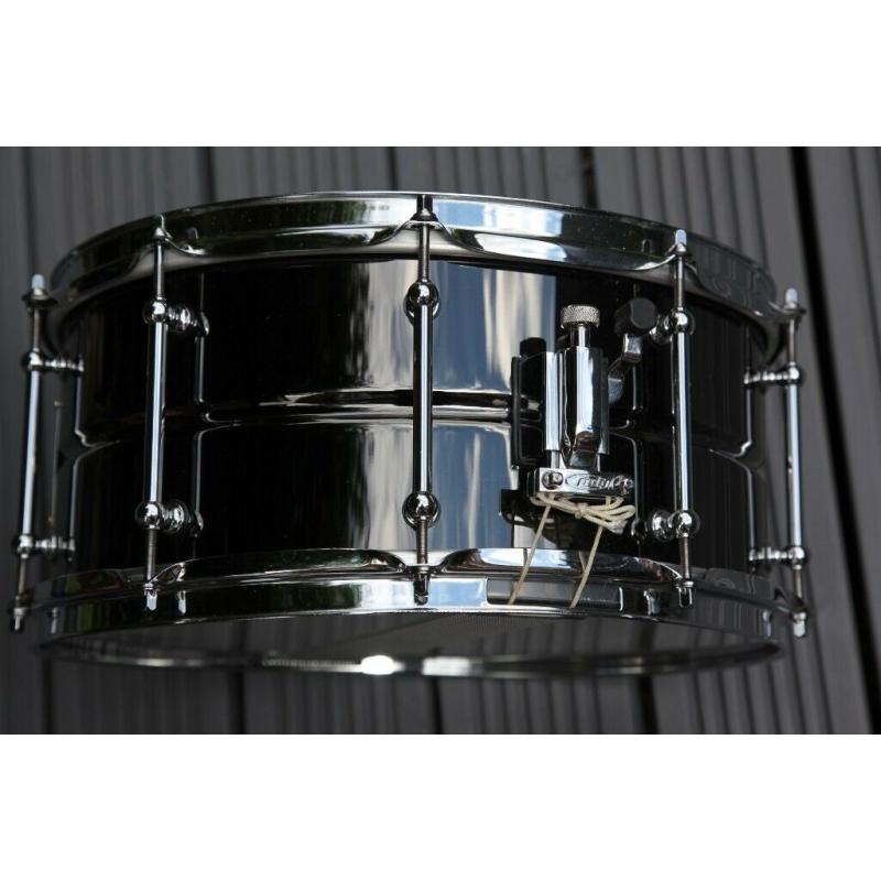 PDP by DW ACE brass snare drum 14 x 6 1/2 - Ludwig Black Beauty homage