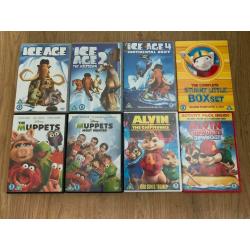 CHILDREN?S DVDS - ?1 EACH