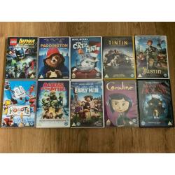 CHILDREN?S DVDS - ?1 EACH